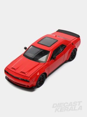 1:24 DODGE Challenger SRT Scale model car RED 1:24 scale model