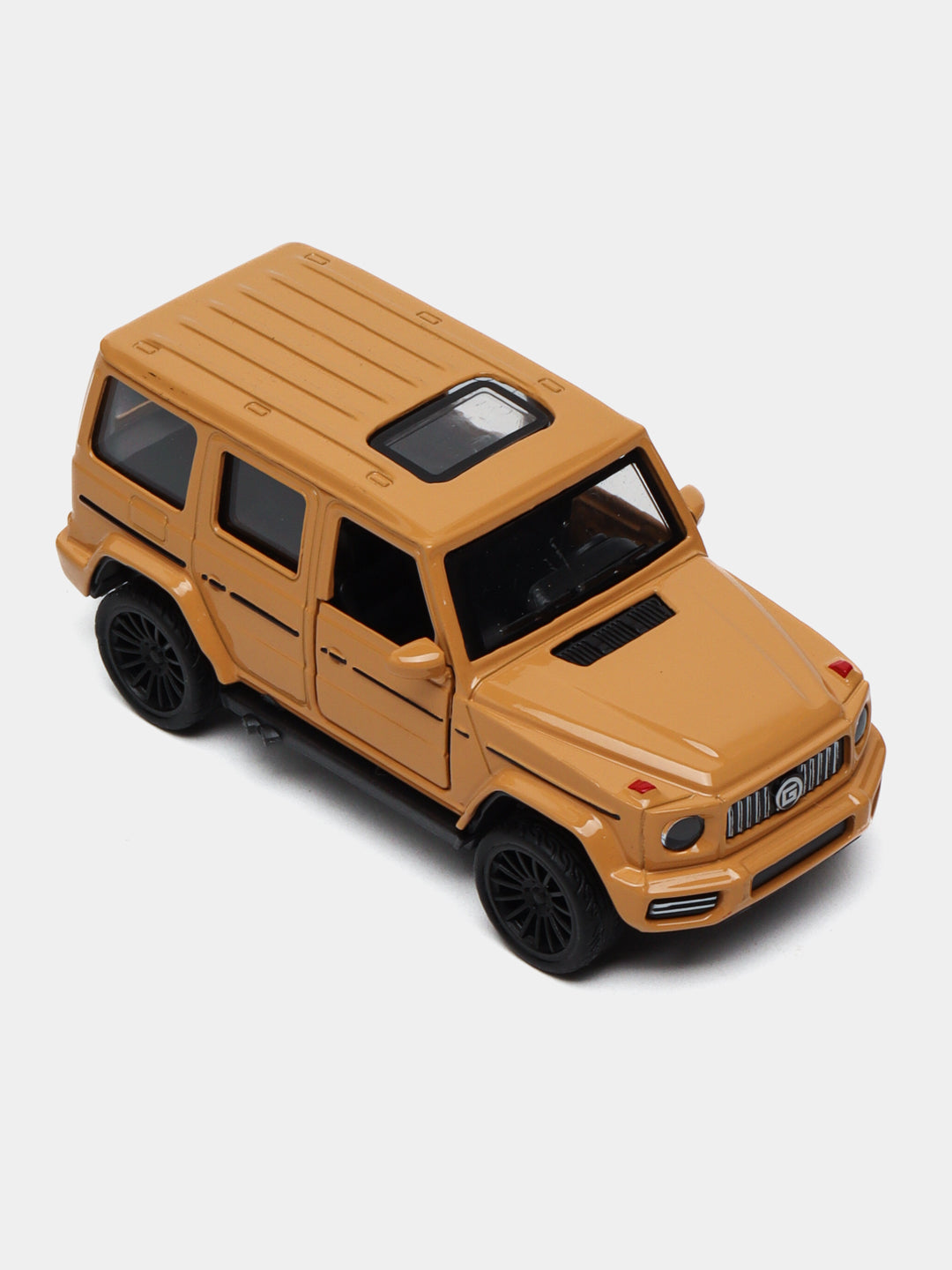 Mercedes Gwagon 1:43 diecast car YELLOW 7280880418906