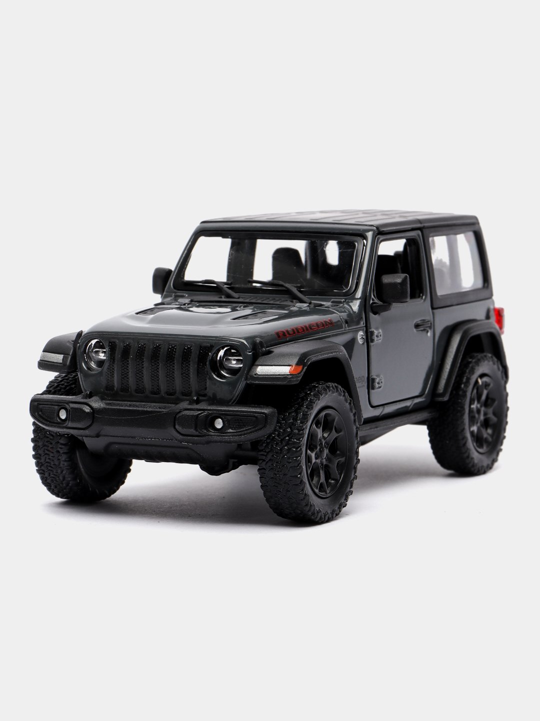 Kinsmart 2018 Jeep Wrangler Rubicon 4x4 with Top KT5412DK 1:34 Scale Model