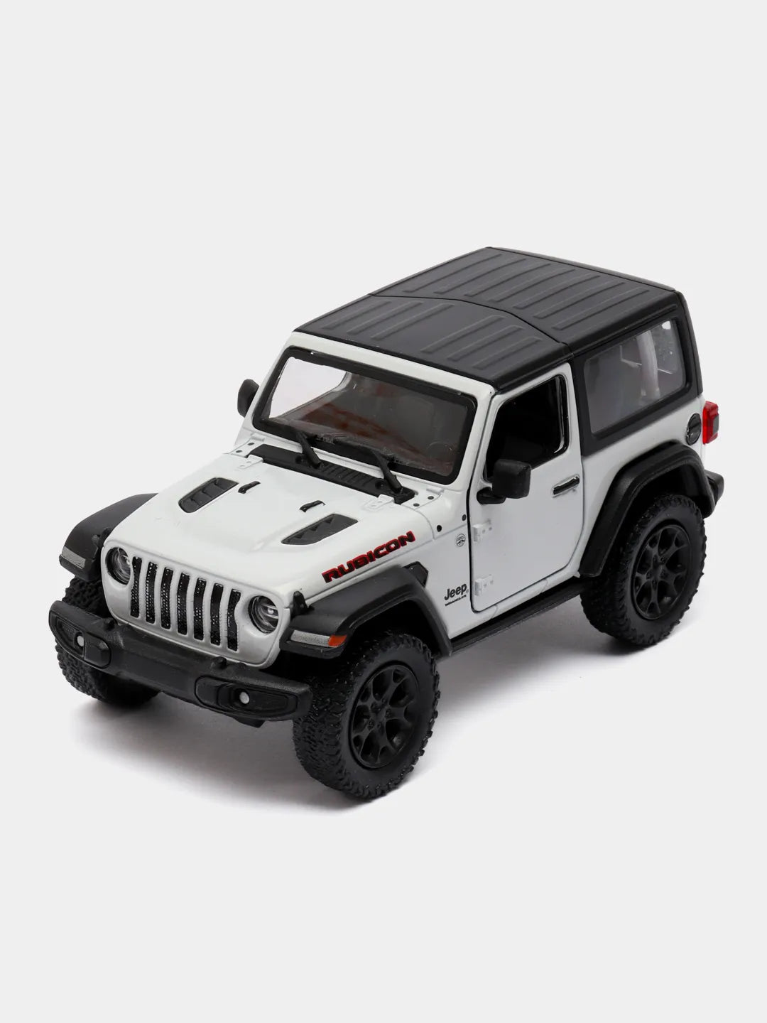 Kinsmart 2018 Jeep Wrangler Rubicon 4x4 with Top KT5412DK 1:34 Scale Model