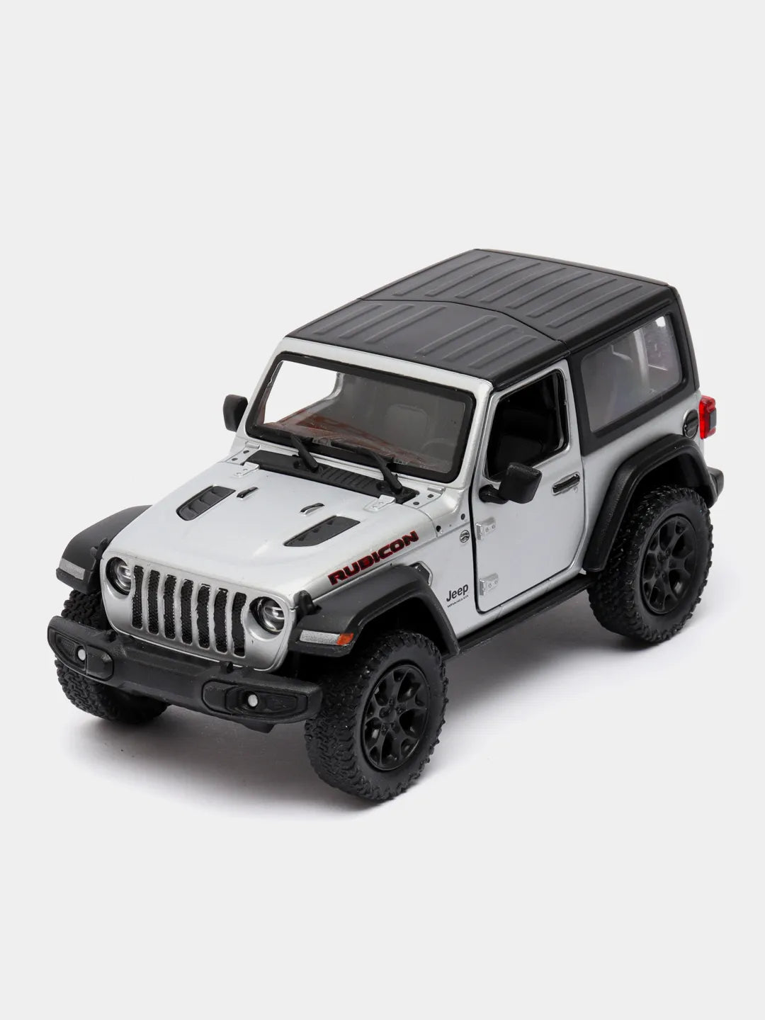 Kinsmart 2018 Jeep Wrangler Rubicon 4x4 with Top KT5412DK 1:34 Scale Model