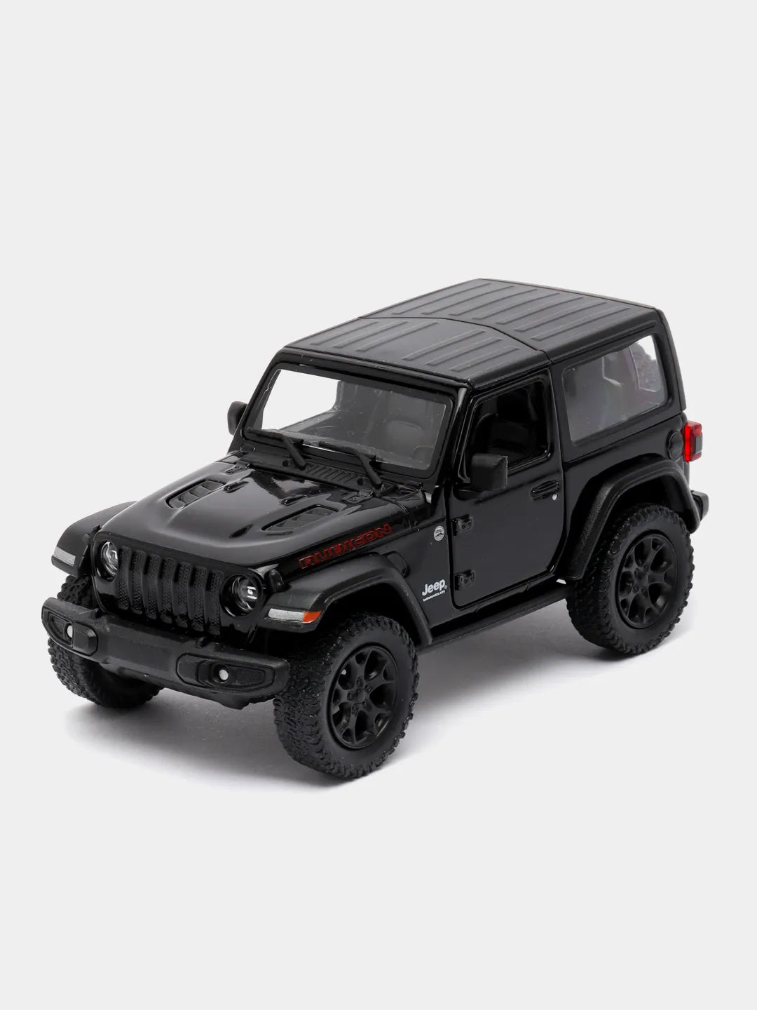 Kinsmart 2018 Jeep Wrangler Rubicon 4x4 with Top KT5412DK 1:34 Scale Model