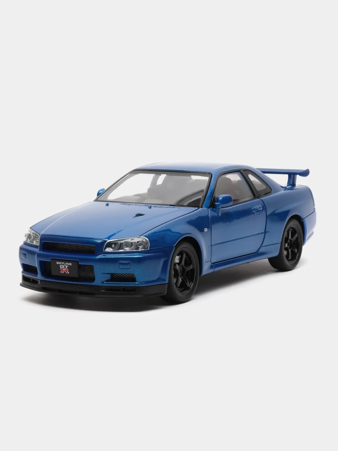 Nissan GTR R34 Skyline 1:24 SCALE Blue color Fast and furious paul walker car