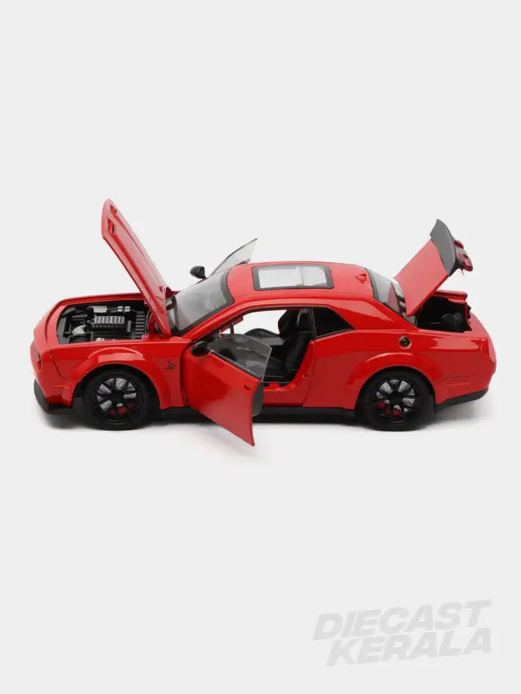 1:24 DODGE Challenger SRT Scale model car RED 1:24 scale model
