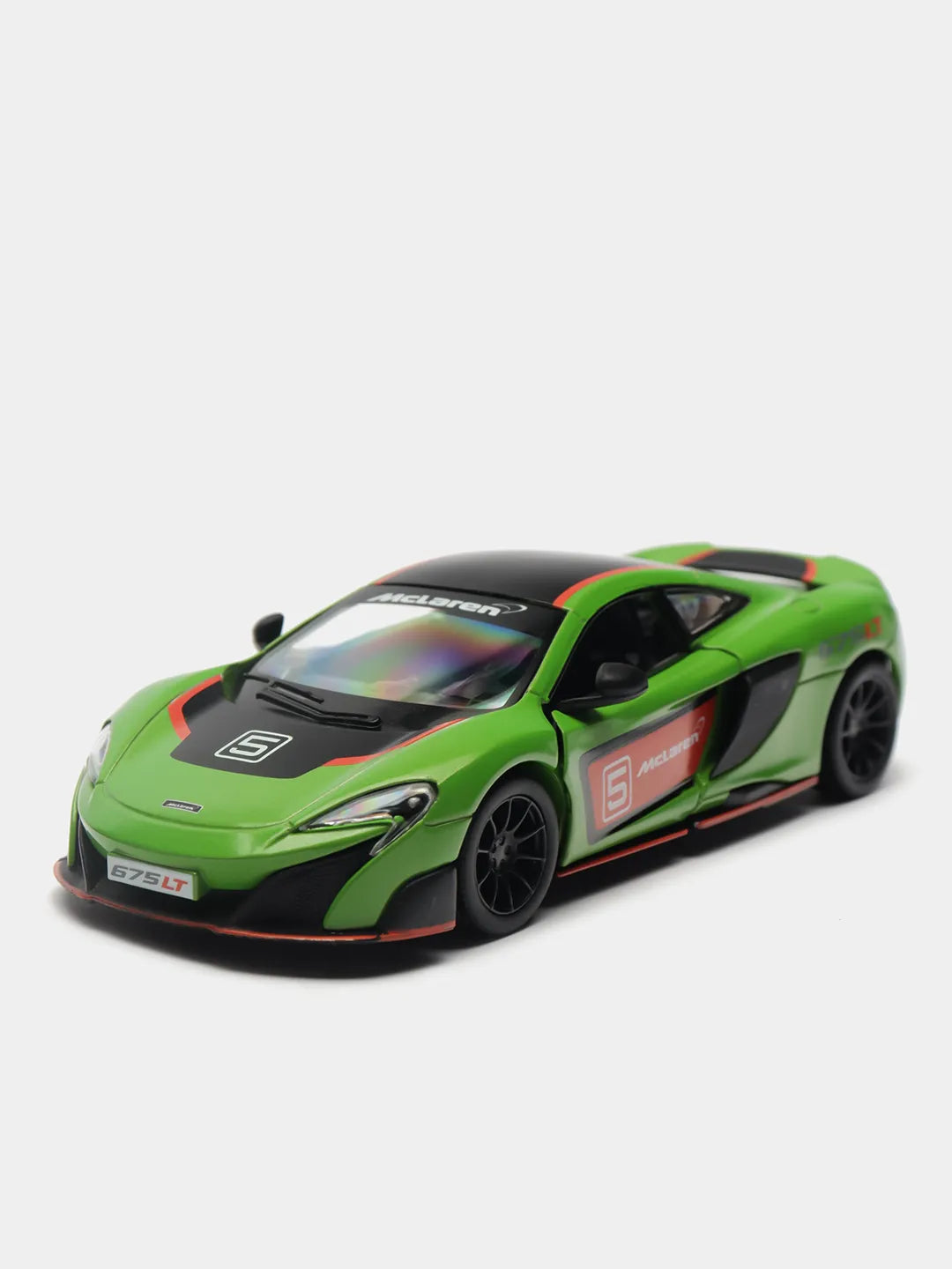 Kinsmart McLaren 675LT with printing KT5392DF 1:38 Scale Model