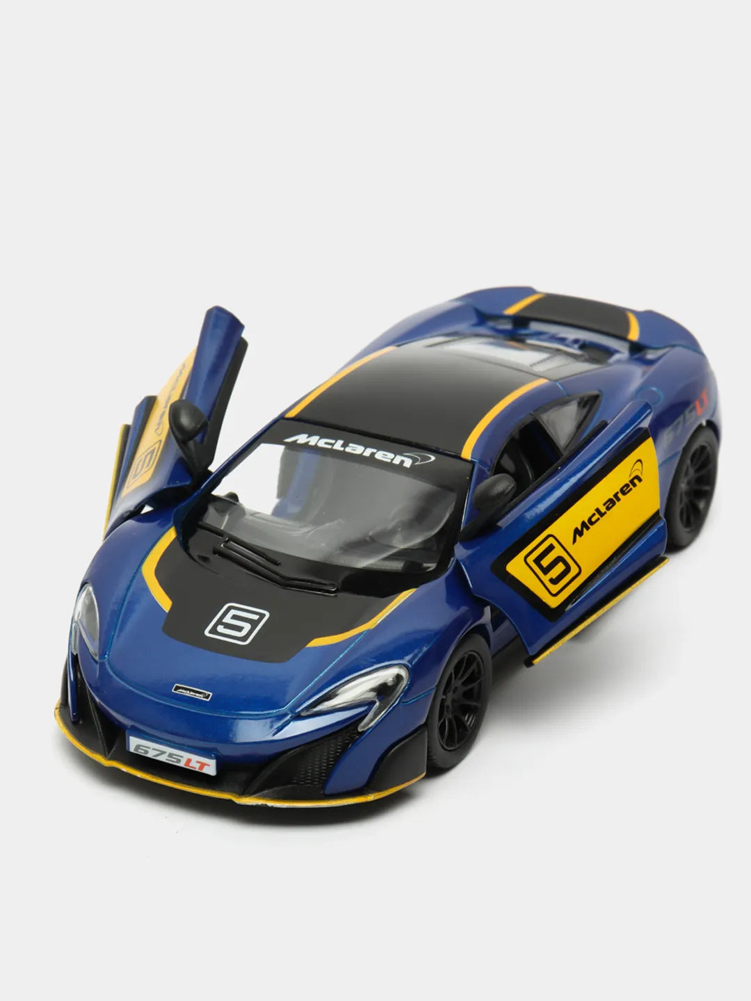 Kinsmart McLaren 675LT with printing KT5392DF 1:38 Scale Model