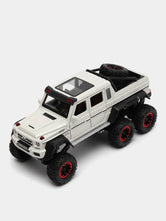 Mercedes Benz G63 AMG 6X6 V12 Off Road 1:24 Diecast Scale Model WHITE