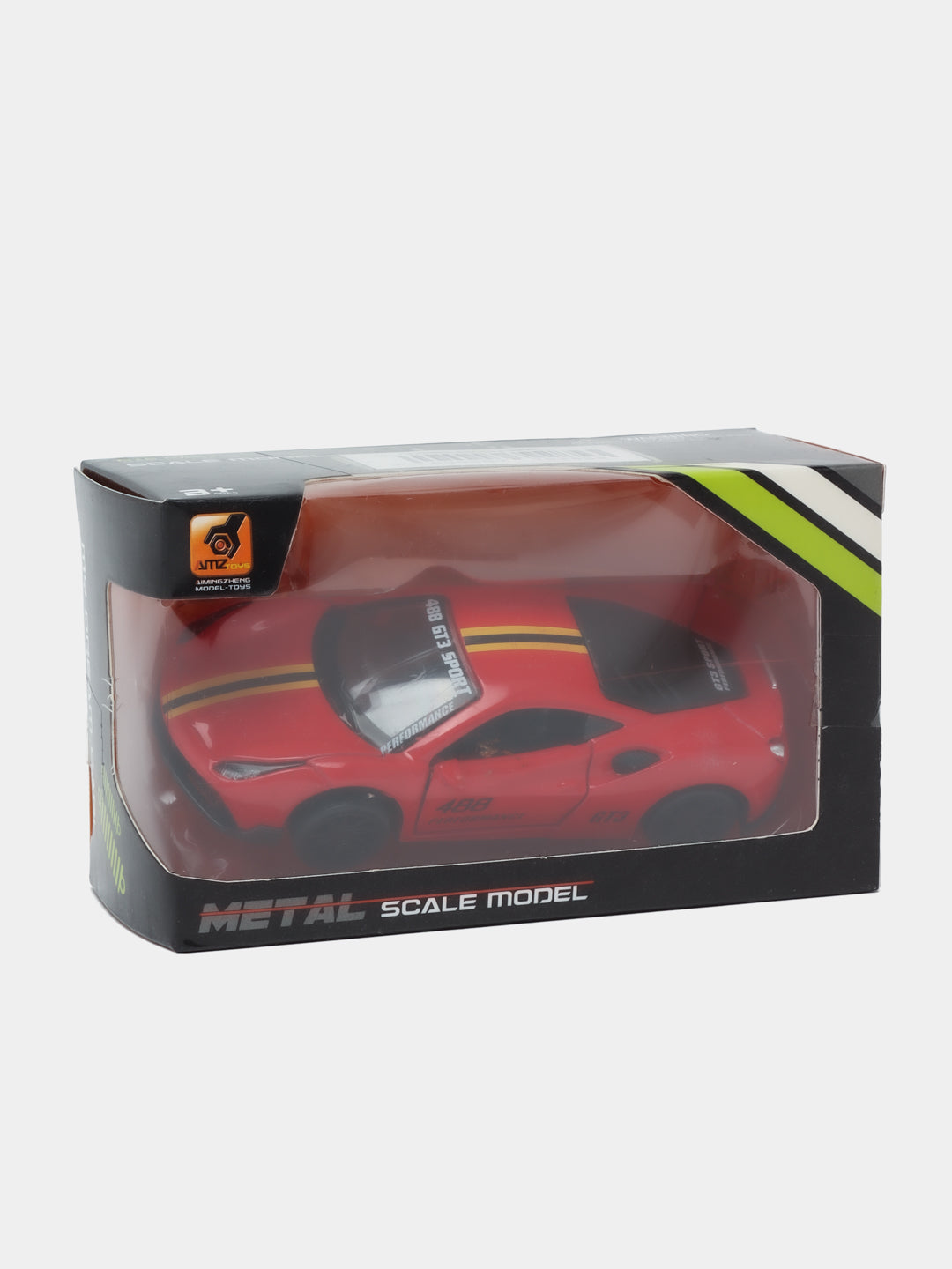 Ferrari 488 GT with Print 1:43 Diecast Car 7262460837978