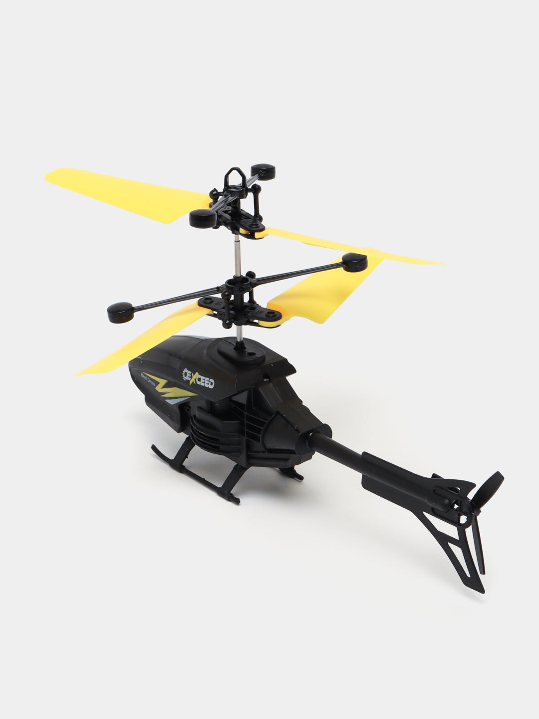 Flying Helicopter with Hand Gravity Sensor, Remote Control Helicopter Toy, Charging Helicopter with 3D Light & Safety Sensor YELLOW