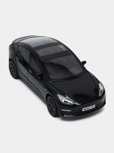 Tesla Model 3 Metal Diecast Car 1:24 scale model black