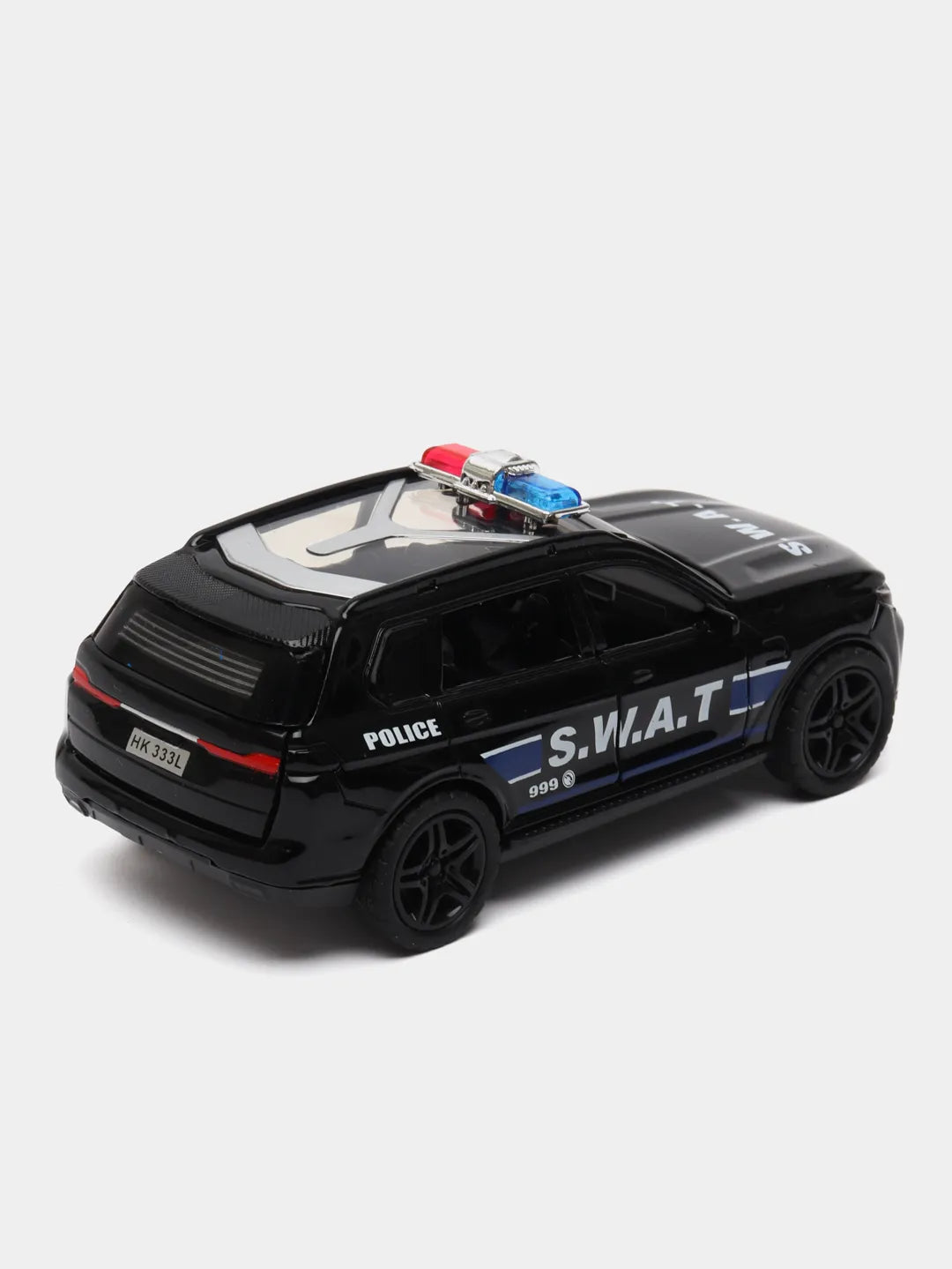 BMW X7 POLICE BLACK 1:36 Scale