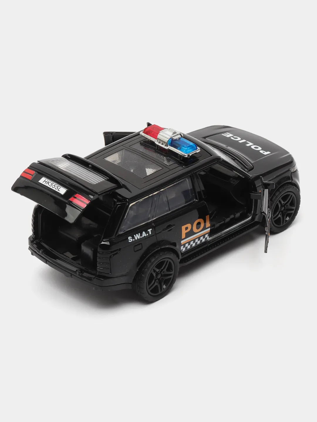 RANGE ROVER SPORT POLICE BLACK 1:36 Scale