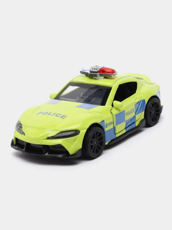 Supra MK5 POLICE 1:43 diecast car