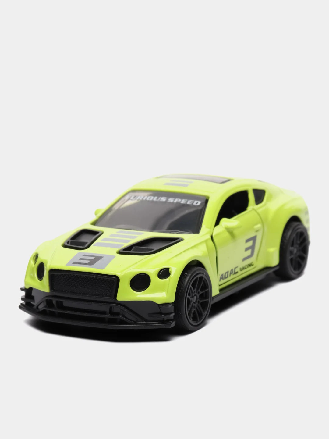 Bentley Continental Gt 1:43 Metal Collectible Car Lime