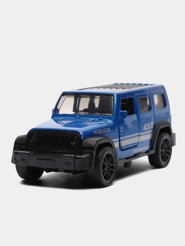 JEEP WRANGLER 4x4 BLUE 1:43 Scale