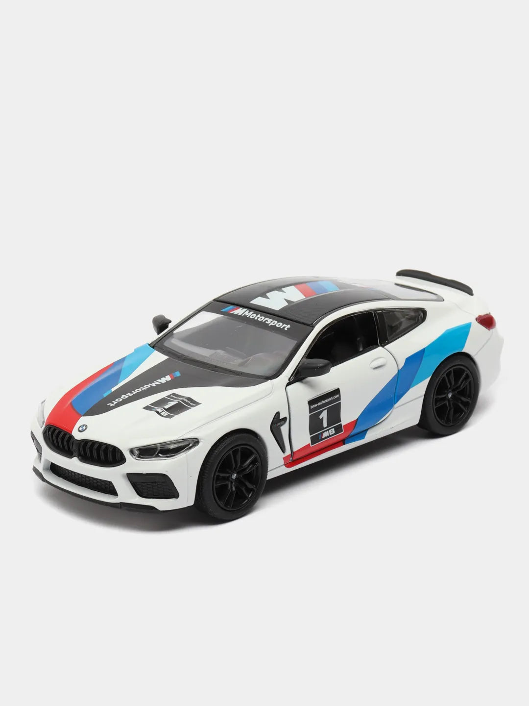 Kinsmart BMW M8 Competition Coupe Livery Edition KT5425DF 1:38 Scale Model