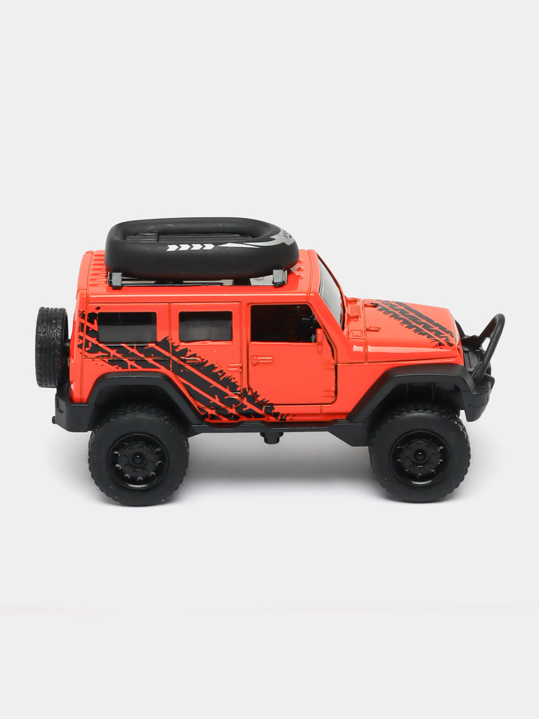 JEEP 4x4 Metal Collectible Car 1:36 Scale Orange