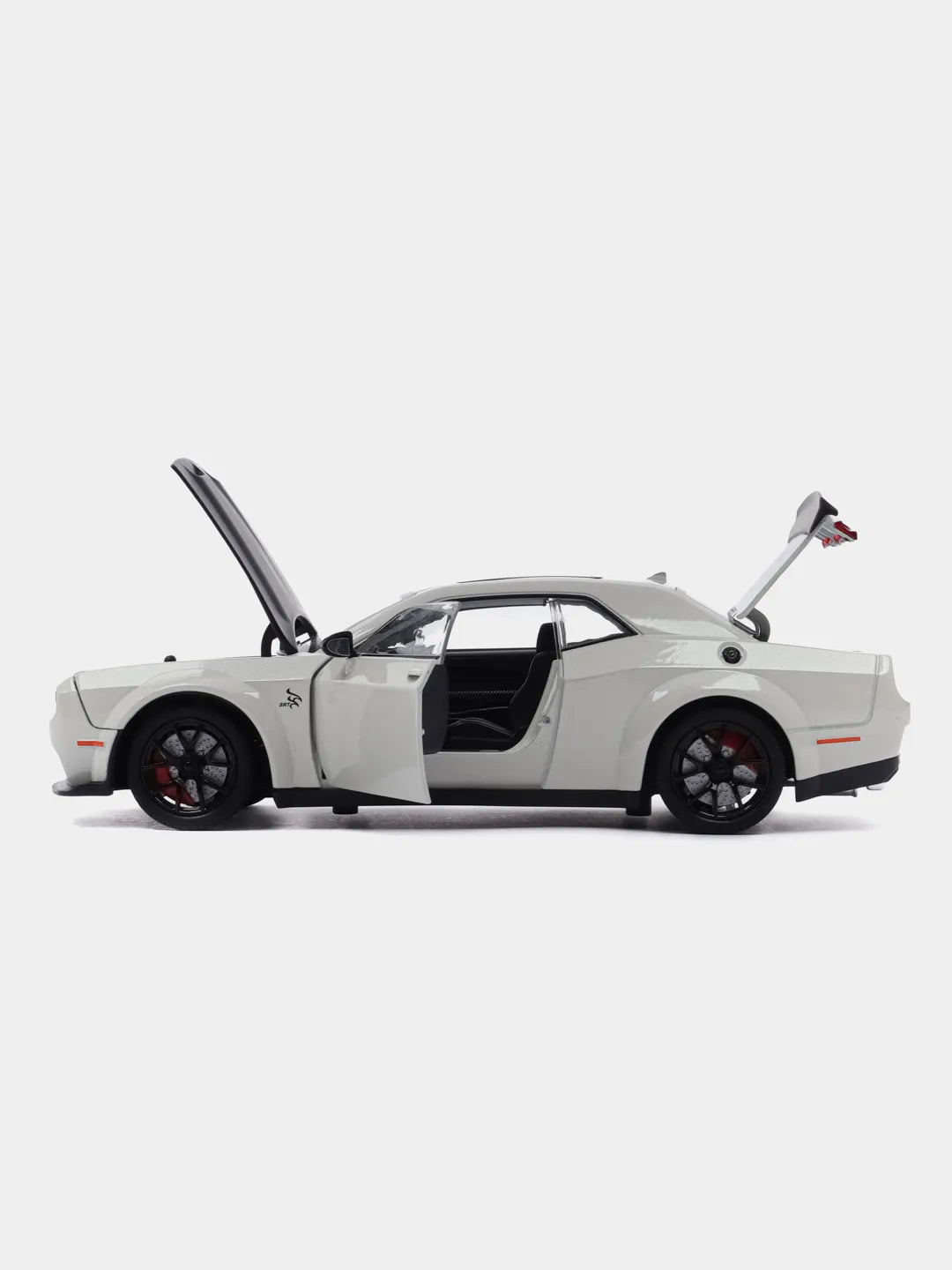 1:24 DODGE Challenger SRT Scale model car SILVER